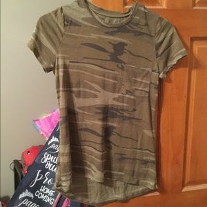 Camo short sleeve pocket tee